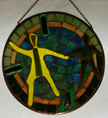 Glass Mosaic on Glass