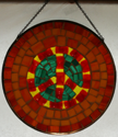 Glass Mosaic on Glass